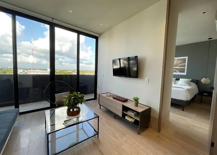 Ferienhaus Brand New With Rooftop Pool Cozumel